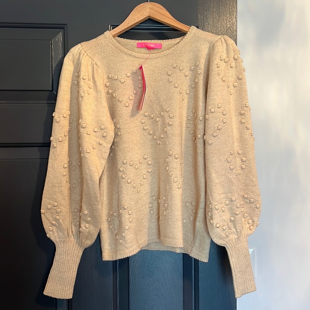 Lilly Pulitzer Kippa Heart Sweater